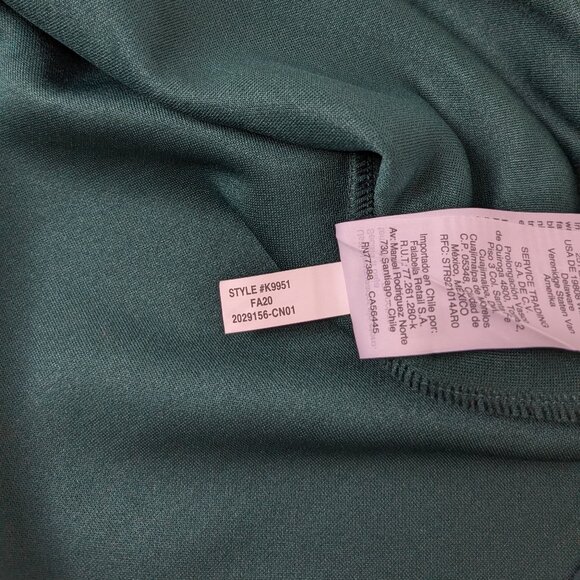 NWT Madewell Texture & Thread Faux Wrap dress in Smoky Spruce, size S - Picture 5 of 7